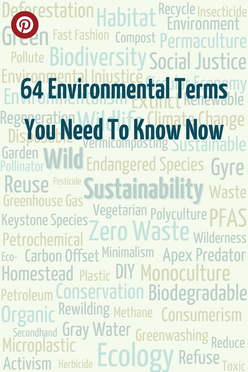 64 Environmental Terms You Need To Know Now